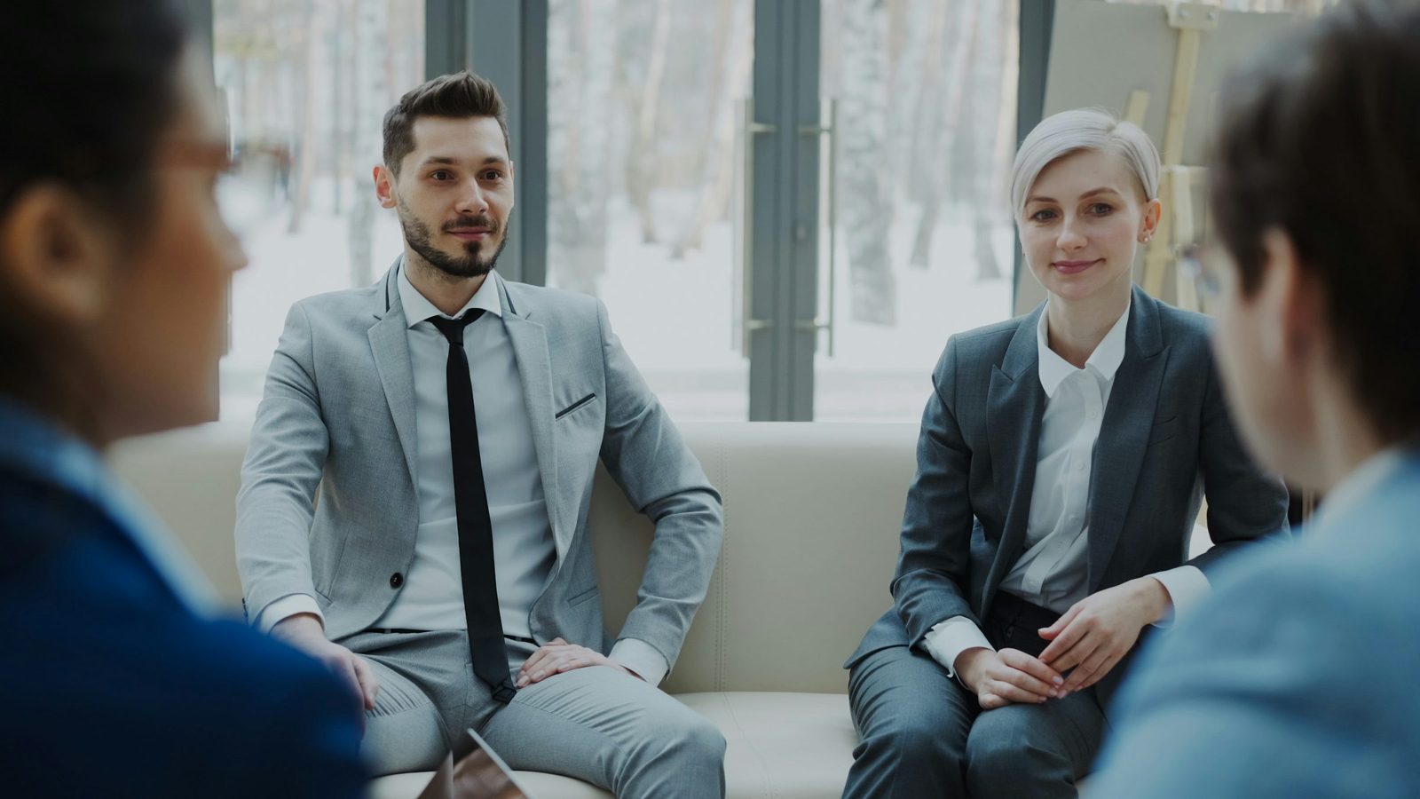 Aligned Business Consultancy advisors in a client discussion